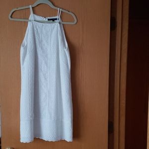 WHBM White lace dress